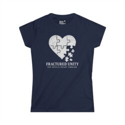 Puzzle Heart Star Status Women's Softstyle Tee