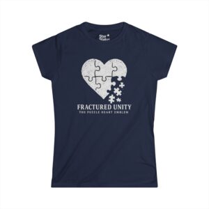 Puzzle Heart Star Status Women's Softstyle Tee