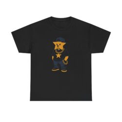 Trendy Star Status Urban Bear Tee | Unisex Heavy Cotton Shirt, Streetwear Fashion