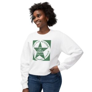 Green Crest Sweatshirt — 'Ol' Isn't Dead' Crewneck