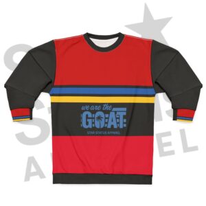 Retro Stripe 'We Are The GOAT' Sweatshirt